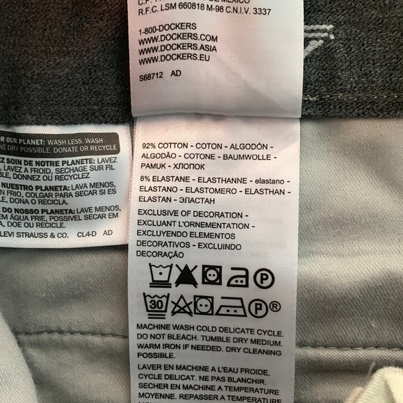 Dockers Khaki Tan Pants Classic Fit 32 x 30 - Picture 7 of 7